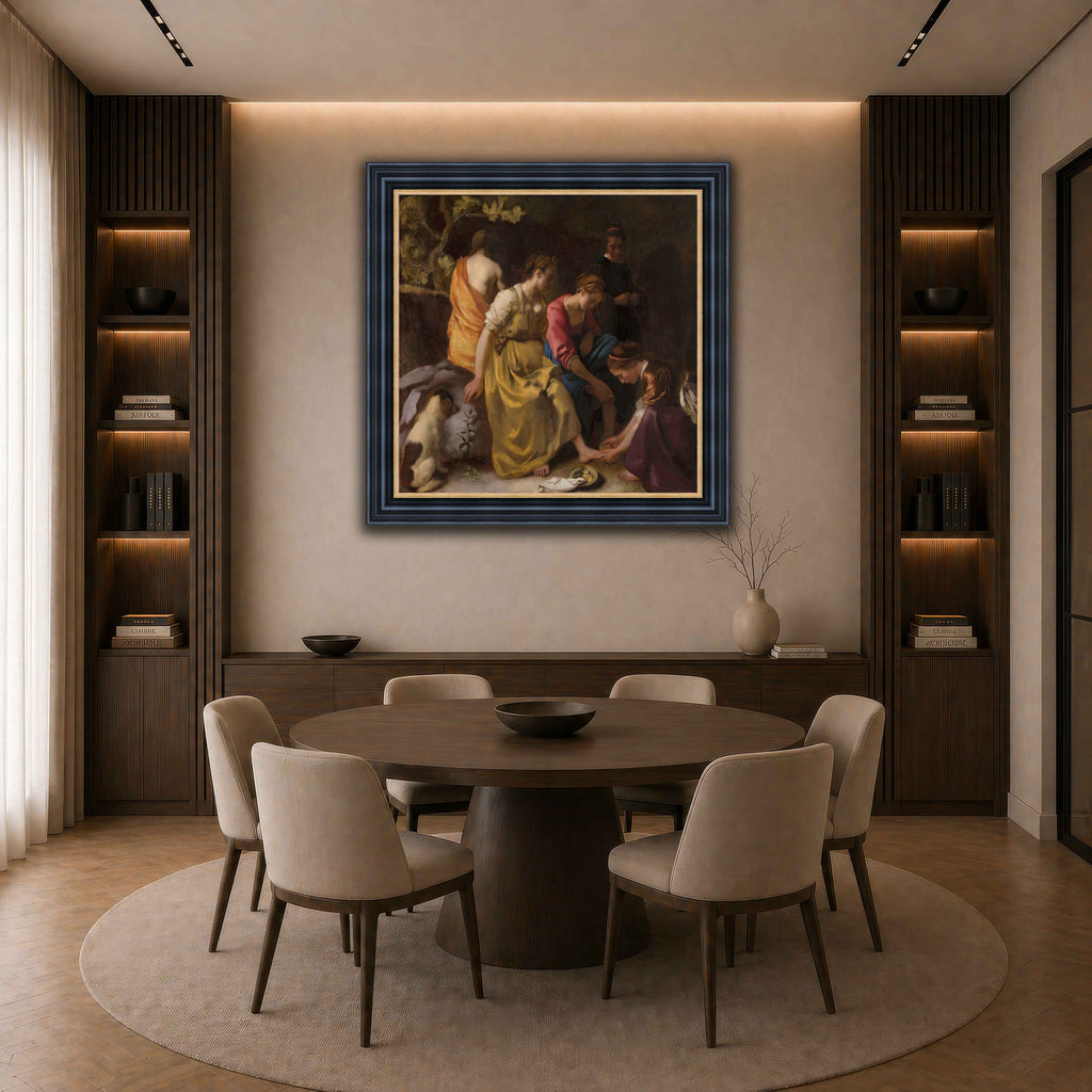 03 CH 9108 GOLD  dark neutral-dining room