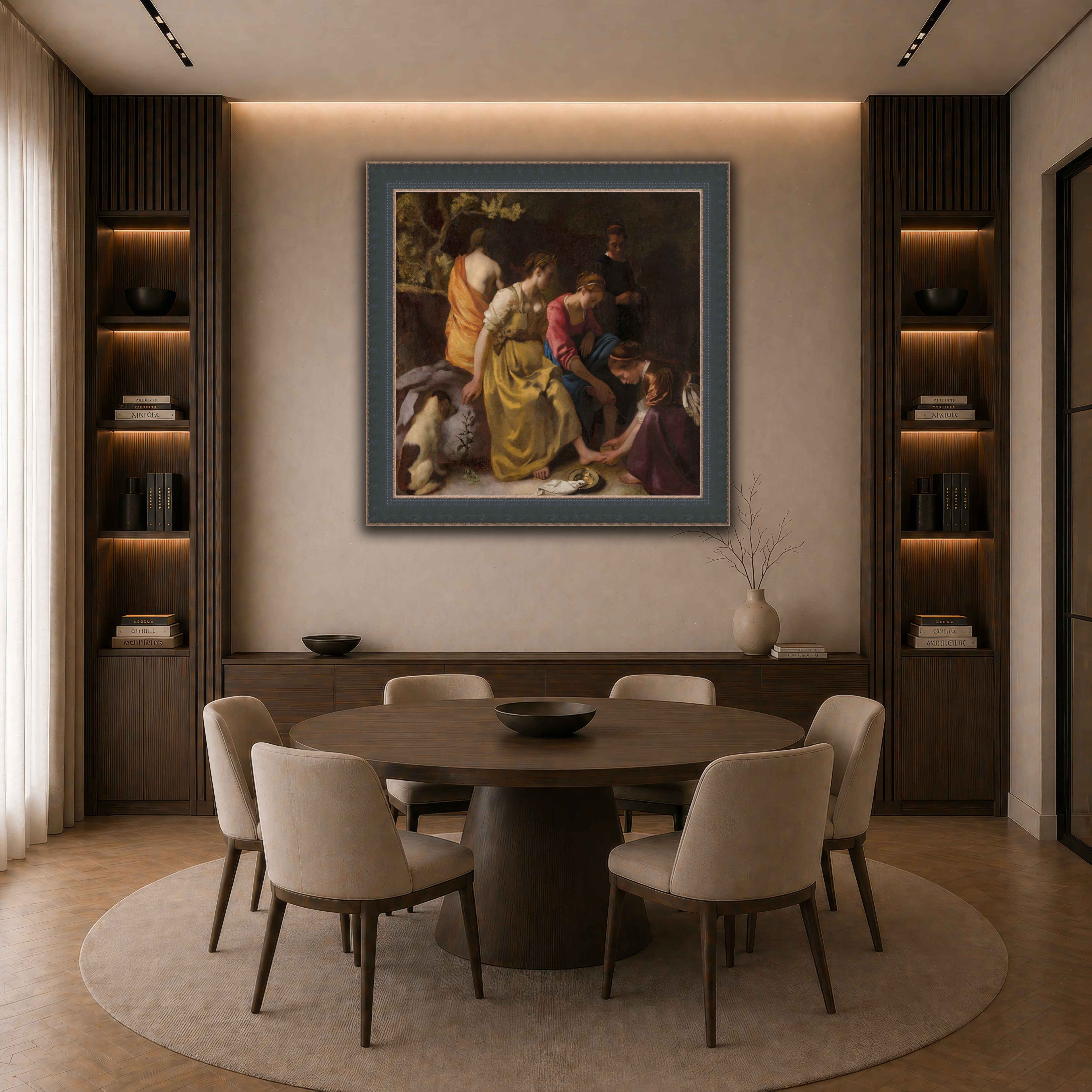 03 DC 868 BK  dark neutral-dining room