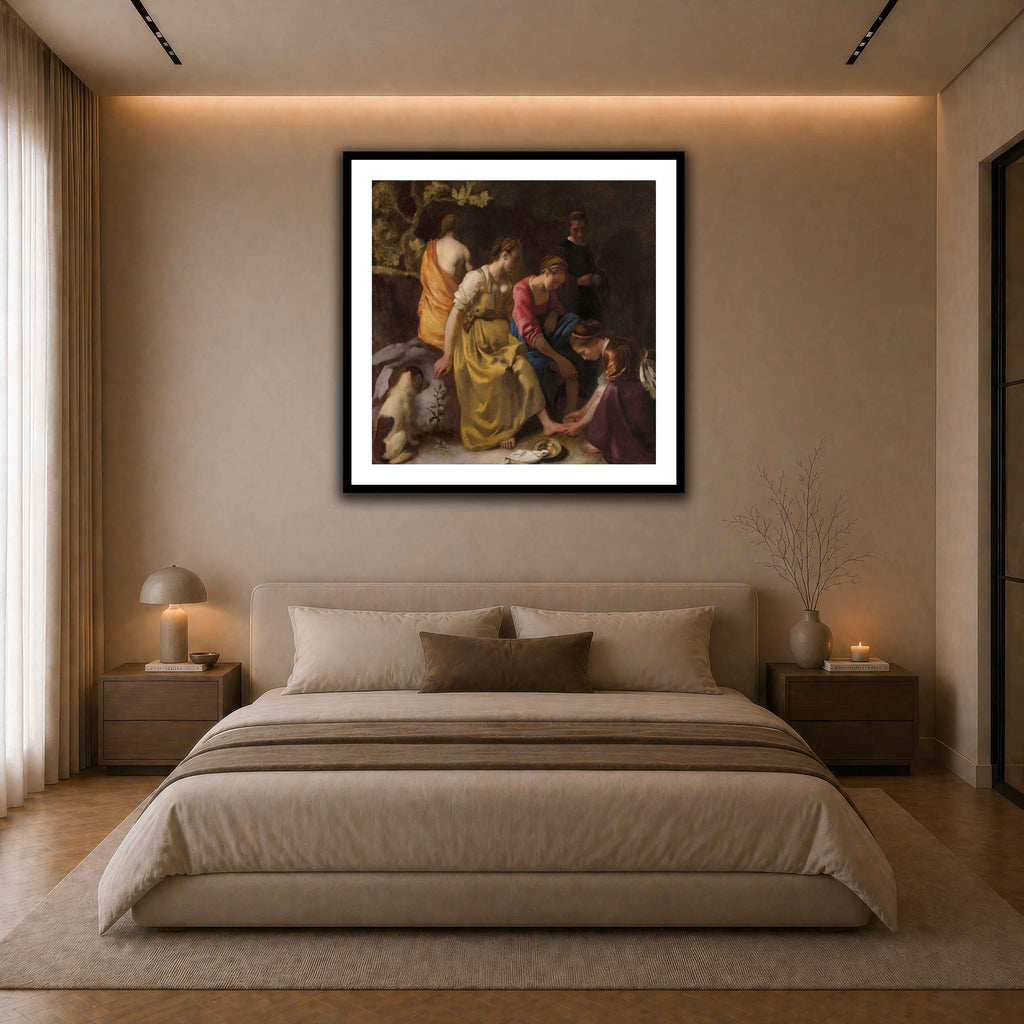 03 POSTER BLACK - GAP  dark neutral-bedroom