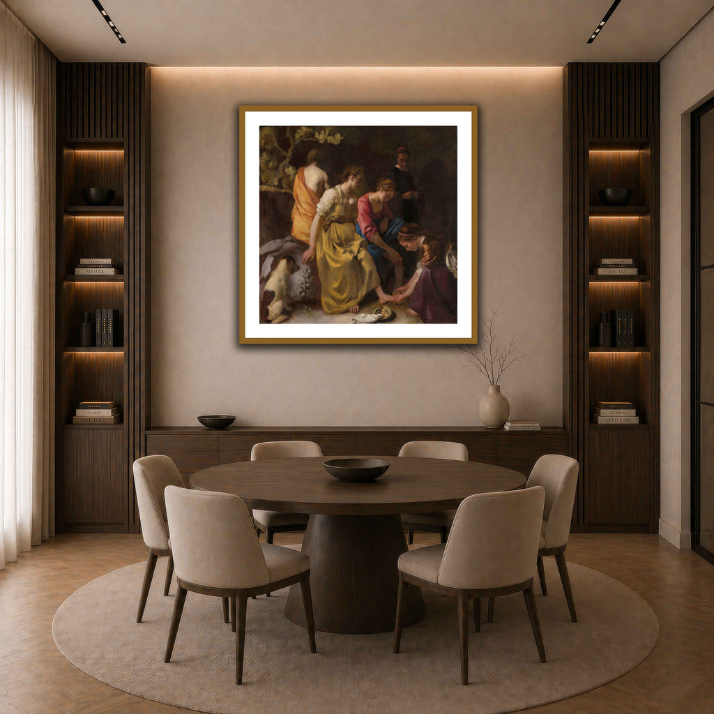 03 POSTER GOLD - GAP  dark neutral-dining room