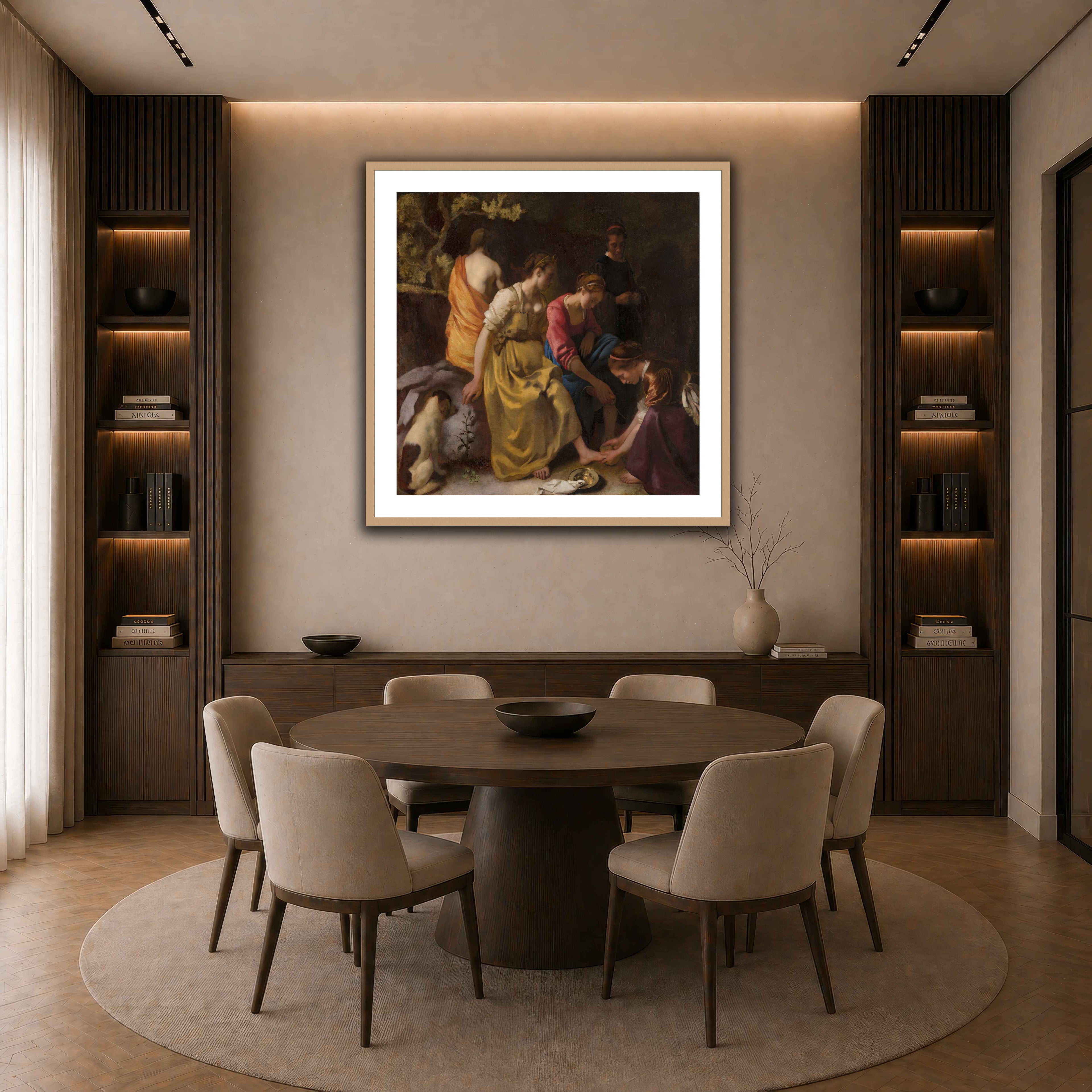 03 POSTER RAW - GAP  dark neutral-dining room
