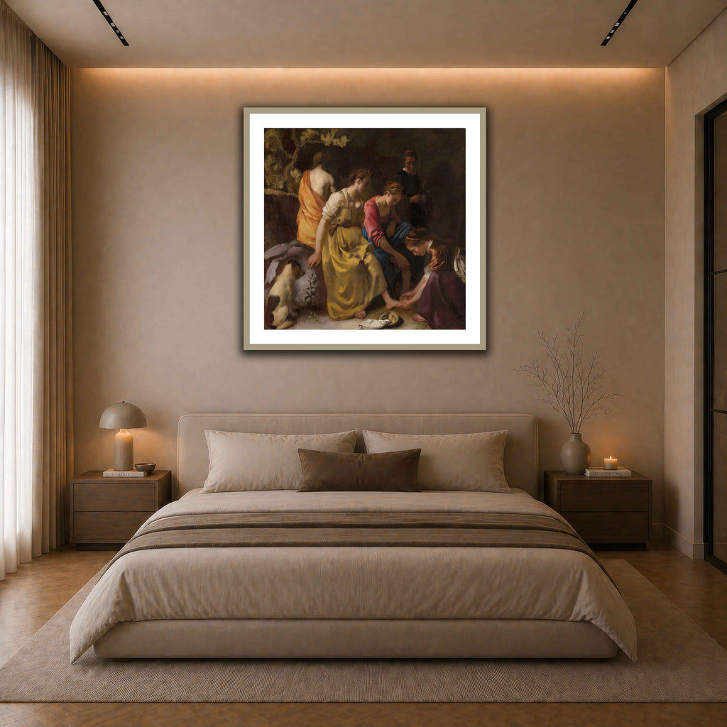 03 POSTER SILVER - GAP  dark neutral-bedroom