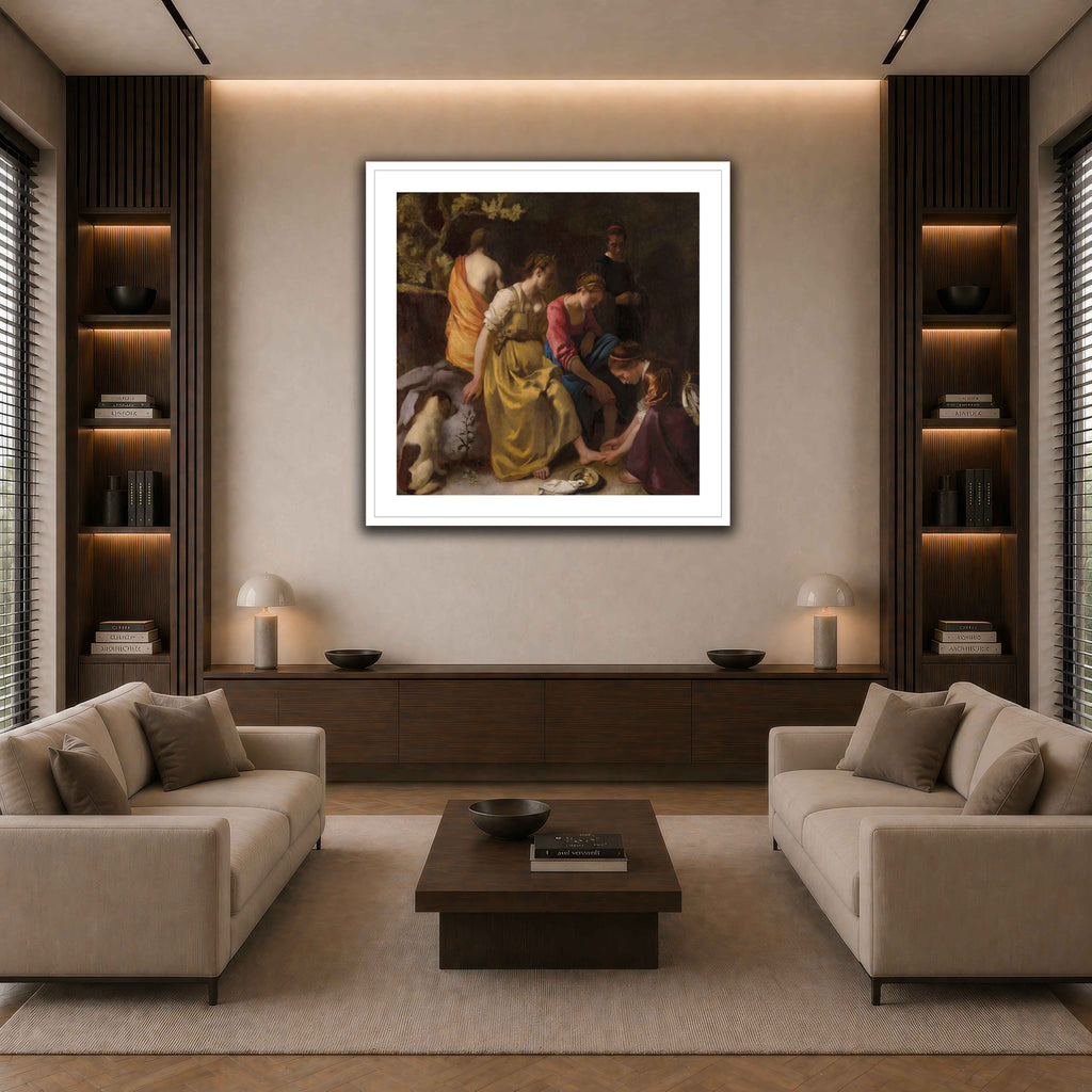03 POSTER WHITE - GAP  dark neutral-living room