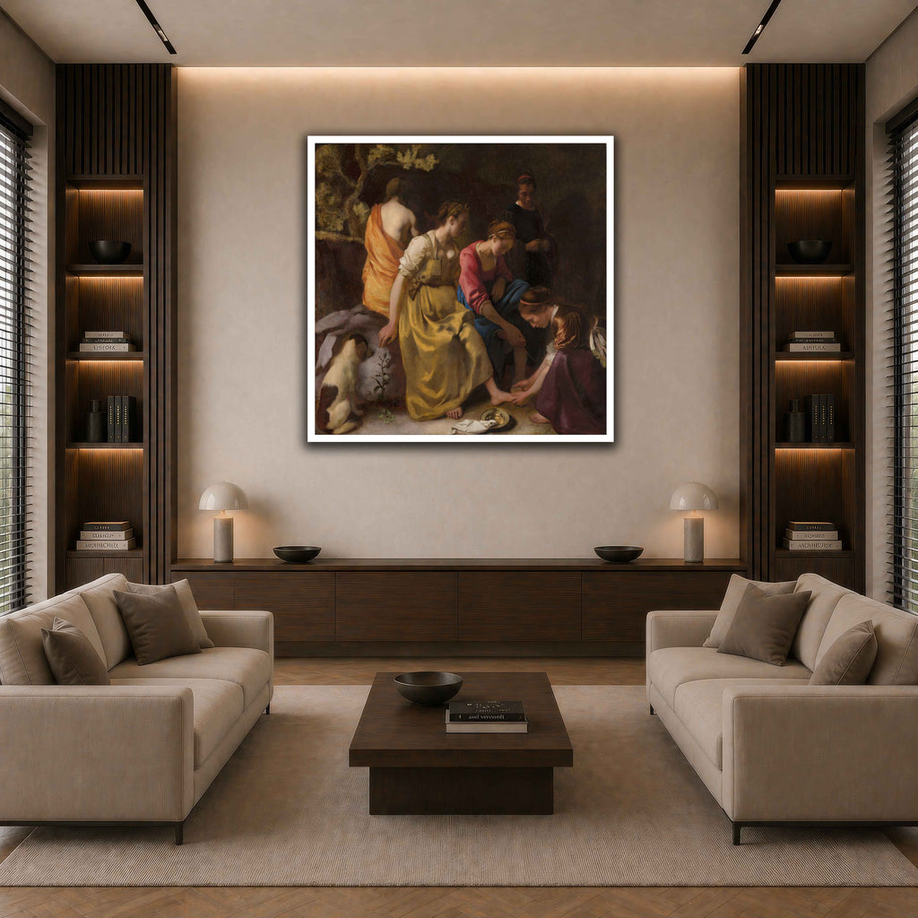 03 POSTER WHITE  dark neutral-living room