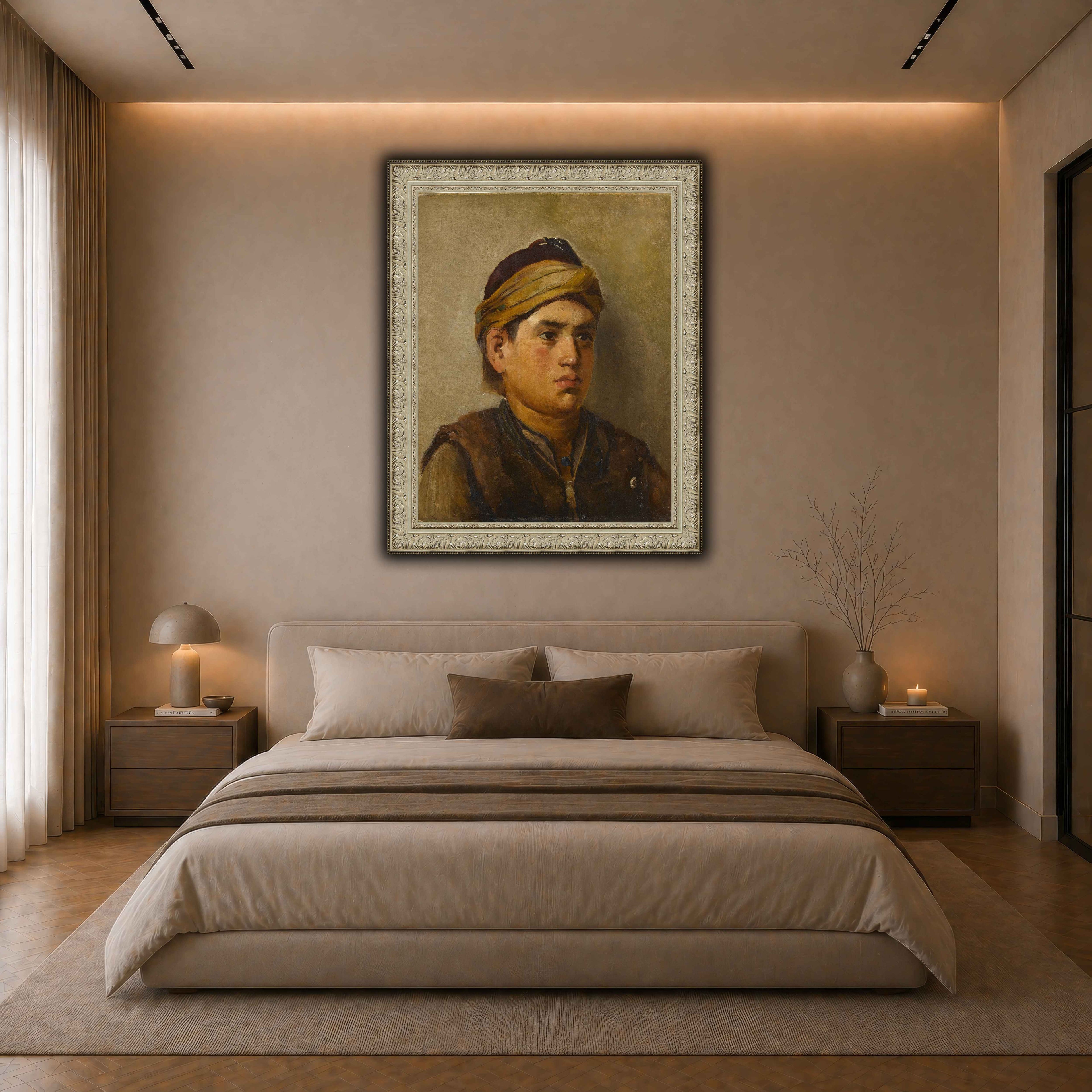 03 VC 400 BK  dark neutral-bedroom
