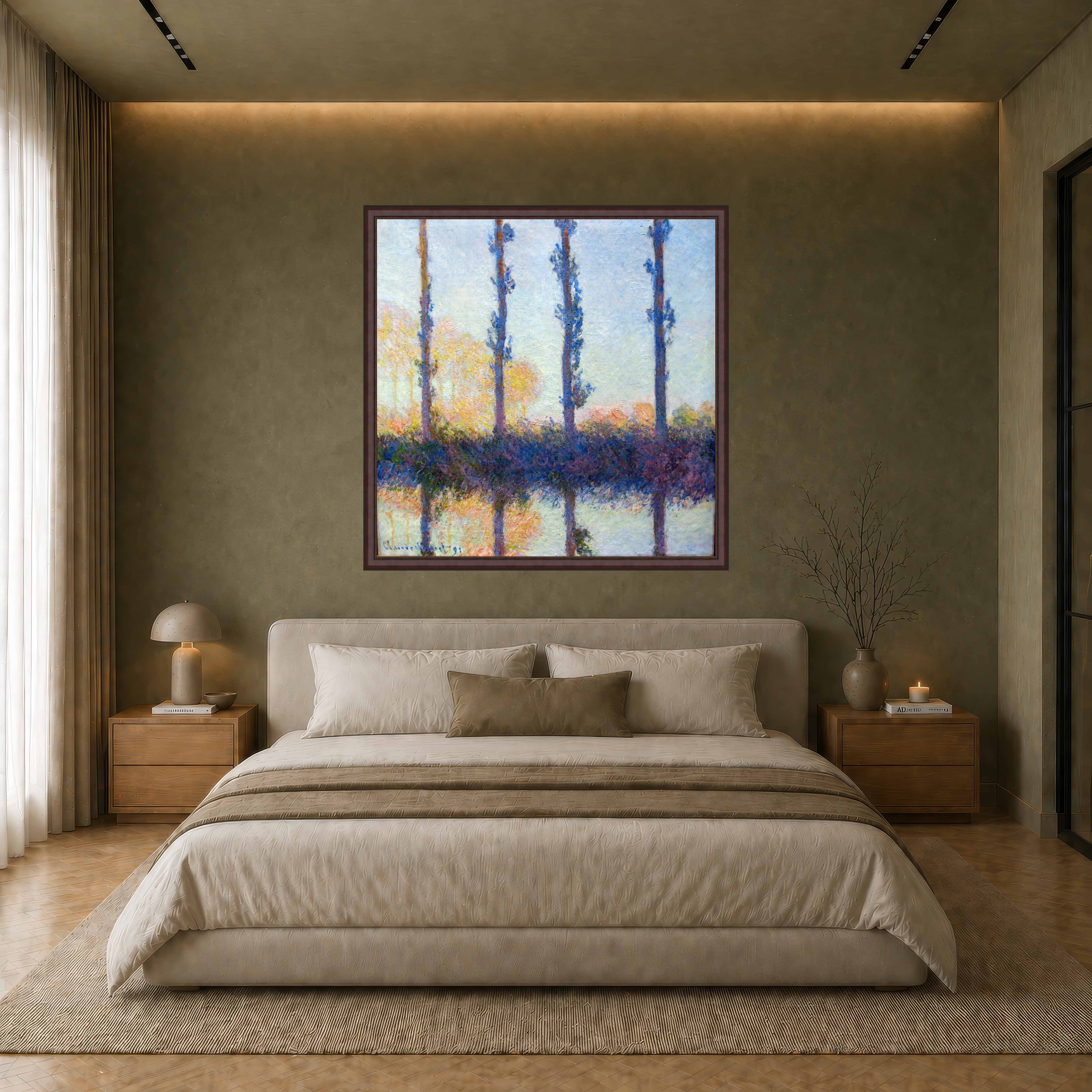 Officer and Laughing Girl – Luxury Framed Canvas